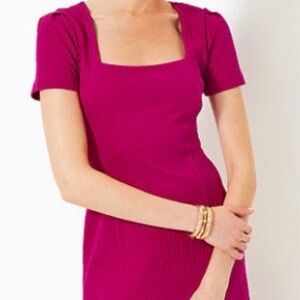 Lilly Pulitzer Magenta Dress